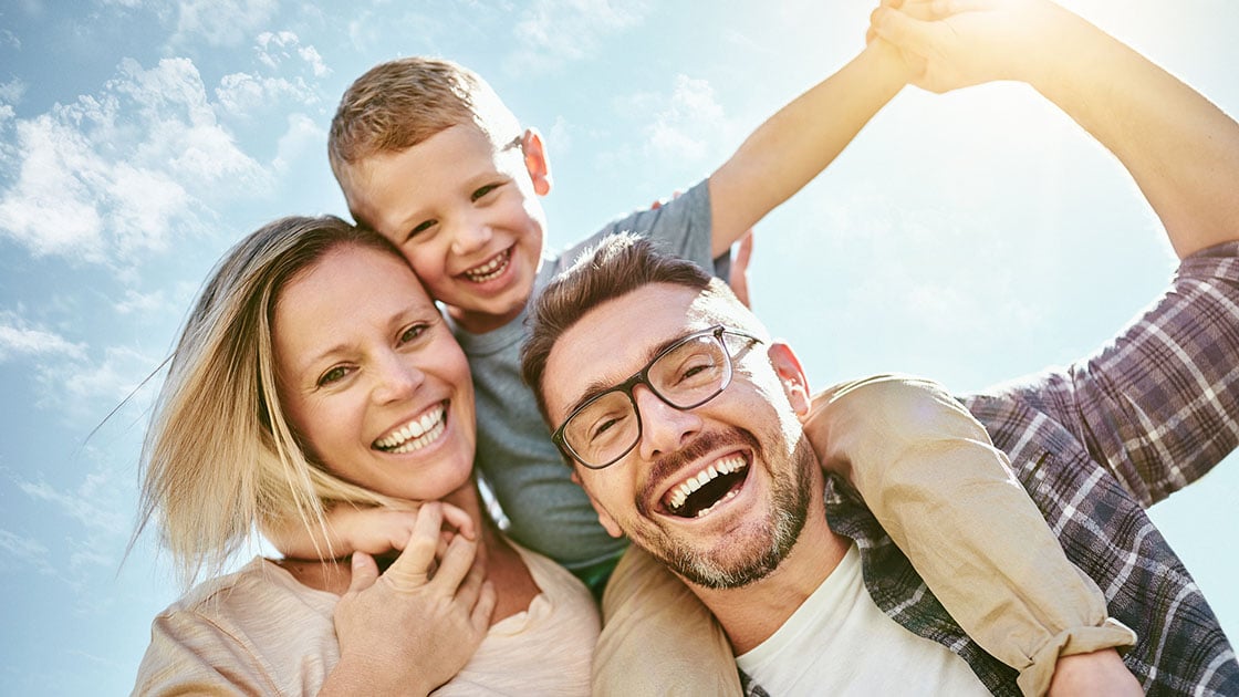 Family Smiling Oral Health